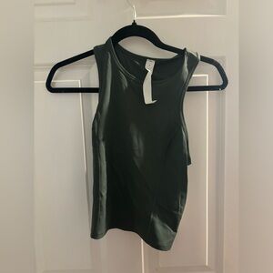 Lululemon Nulux racerback cropped run tank